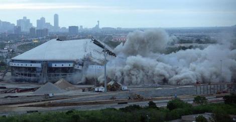 Texas Stadium, demolare spectaculoasa (VEZI VIDEO)