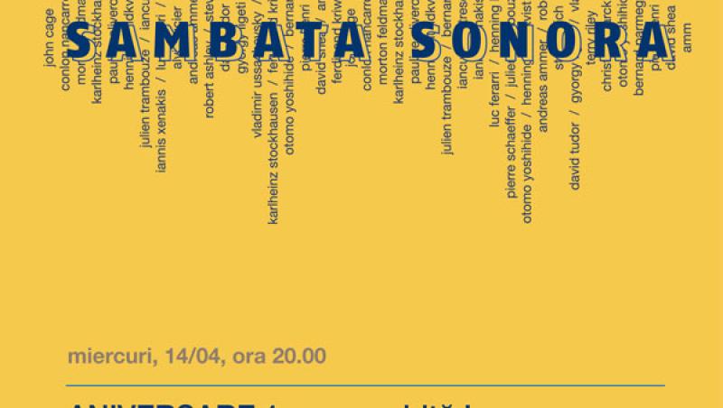 Free jazz si improvizatie la CNDB - Sala Ronda, miercuri, 14 aprilie