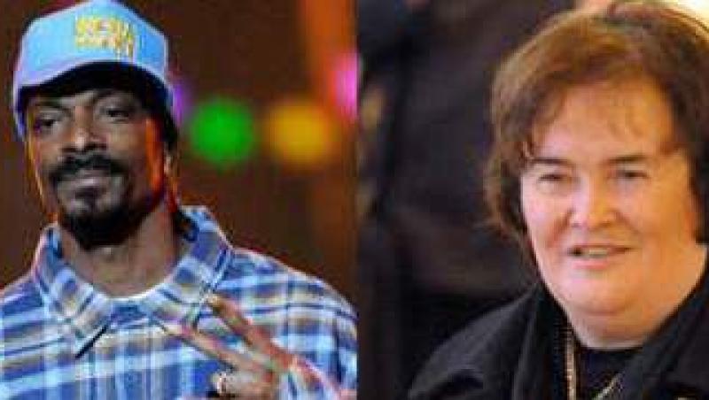 Snoop Dog vrea sa cante in duet cu Susan Boyle