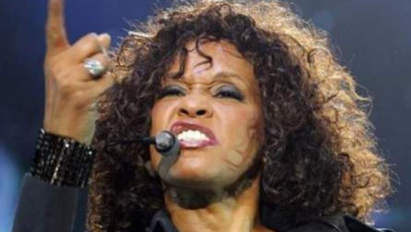 Whitney Houston, ironizata de presa britanica