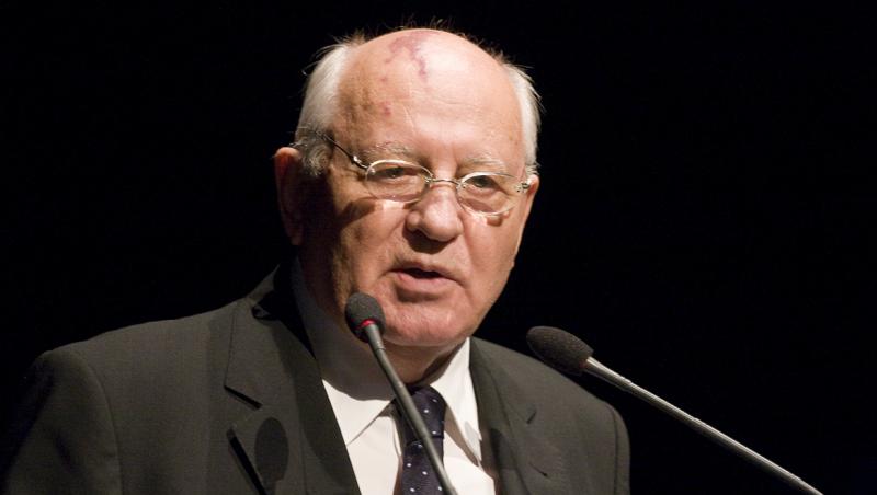 Fostul presedinte sovietic Mihail Gorbaciov, la Bucuresti