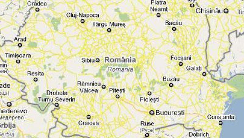Romania a intrat in programul Google Maps