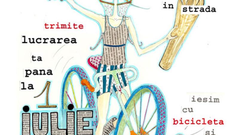 Romanian Papergirl - distributie gratuita de arta in strada