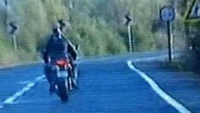 Arad: Motociclist suprins de radar cu 232 km pe ora