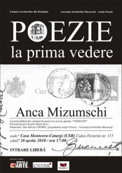 Poezie la Prima Vedere: Versourile Ancai Mizumschi