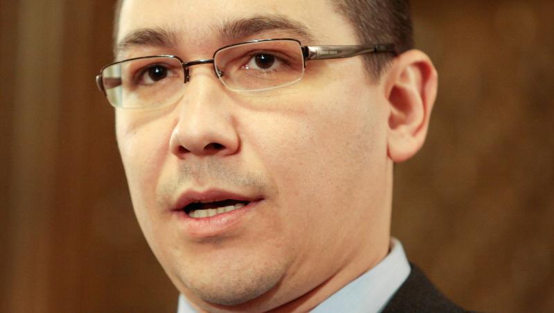 Ponta: Boc este primul profesor al tarii la Drept neconstitutional