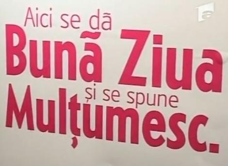 "Buna ziua" si "Multumesc", adresari de baza in Sibiu