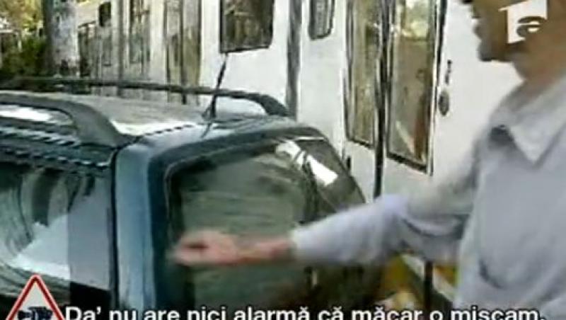 Bizonii din trafic: Un prahovean a blocat aseara tramvaiele in Bucuresti (VIDEO)