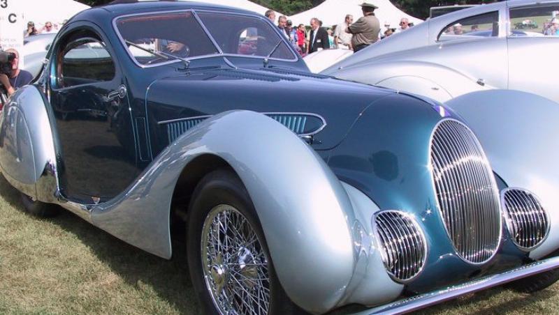 Talbot-Lago 1938 si Maserati Spider 1955, cele mai frumoase masini de epoca