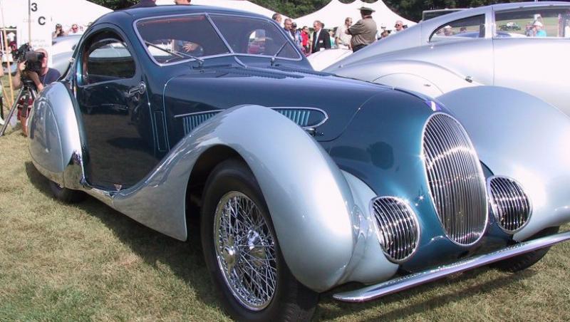 Talbot-Lago 1938 si Maserati Spider 1955, cele mai frumoase masini de epoca