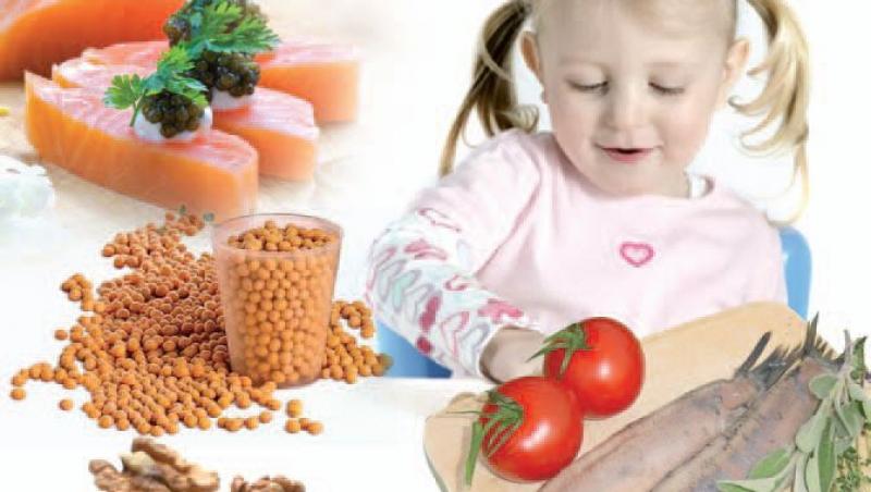 Omega-3 in alimentatia copilului