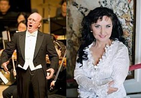 Elena Mosuc si Giuseppe Giacomini in opera "La Boheme" la Opera Nationala