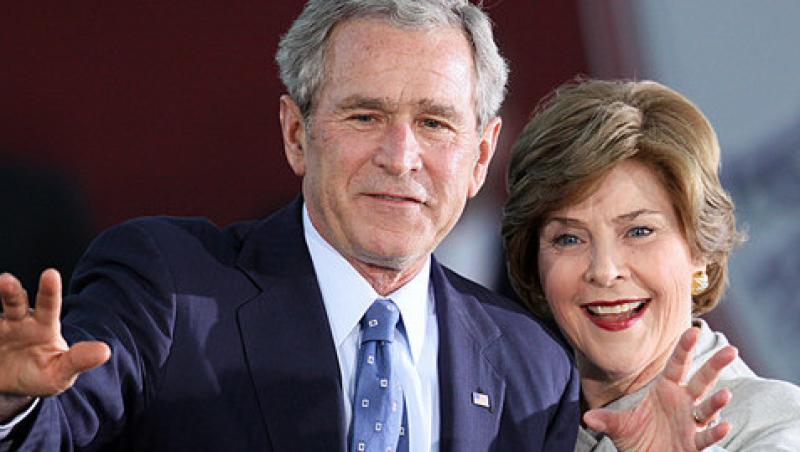 Laura Bush: Presedintele SUA a fost otravit la Summitul G8 din 2007