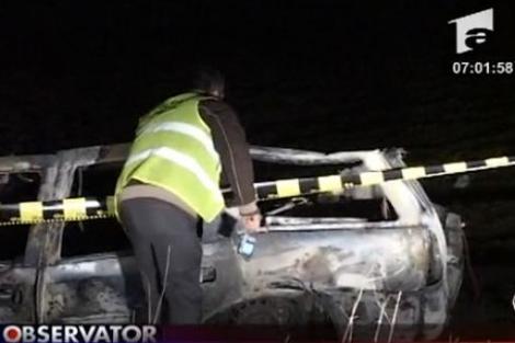 VIDEO: Accident cumplit in Vinerea Mare pe o sosea din Buzau