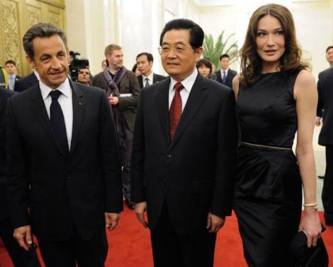 China: Sarkozy si Carla Bruni in Orasul Interzis (VIDEO)