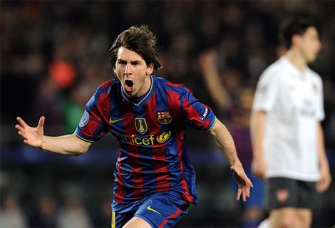 FC Barcelona - Arsenal 4-1/ "Poker" Messi (VIDEO)