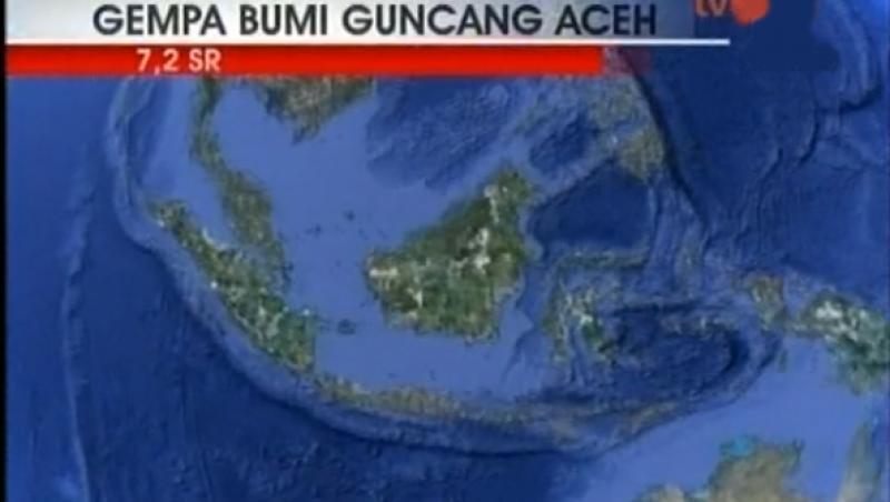 Cutremur in Sumatra