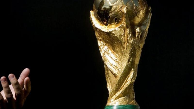Trofeul Cupei Mondiale FIFA, la Bucuresti