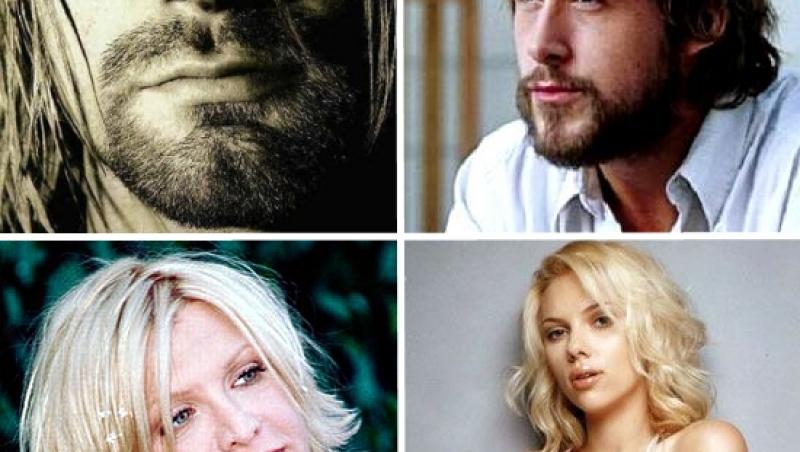 Kurt Cobain si Courtney Love interpretati de Robert Pattinson si Scarlett Johansson