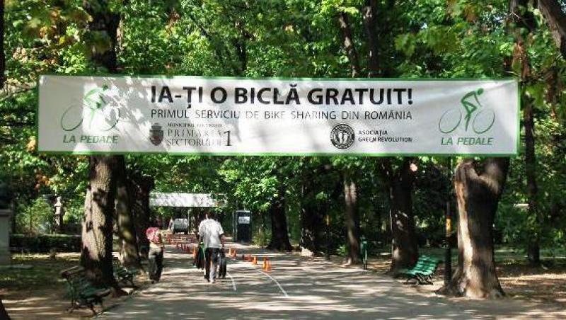 De sambata, bucurestenii au acces gratuit la bicicletele din Herastrau si Kiseleff