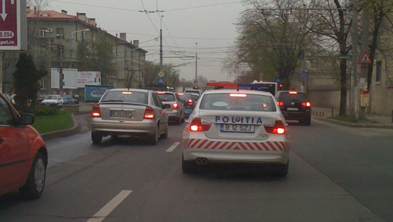 Politia in BMW 330xd