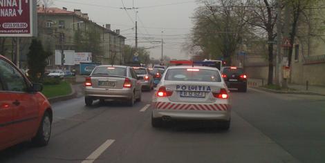 Politia in BMW 330xd