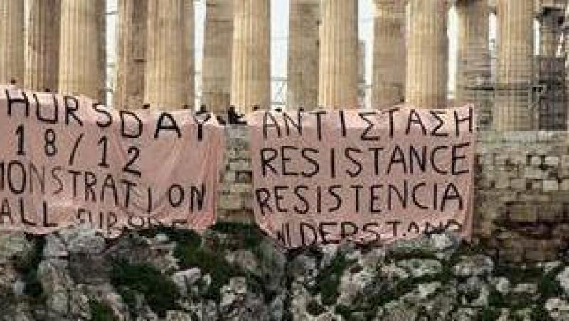 1 Mai: Lupte de strada in Grecia (VIDEO)