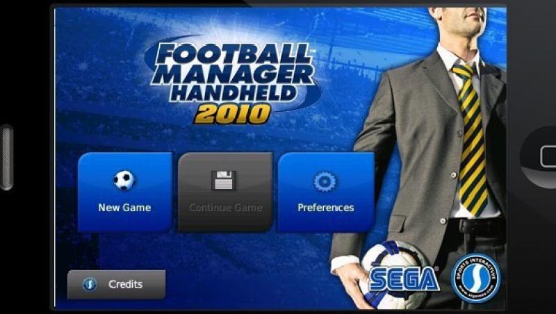 Football Manager pe iPhone