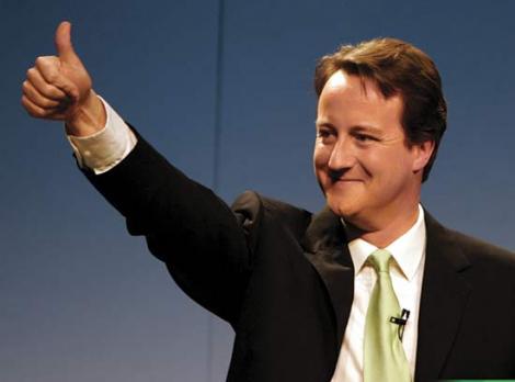 David Cameron, desemnat noul premier al Marii Britanii, dupa demisia lui Gordon Brown