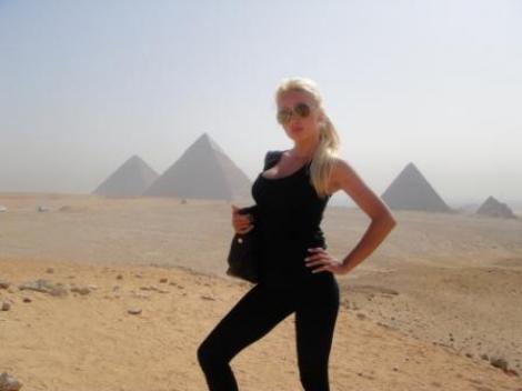 Sonia Trifan a vizitat Piramidele