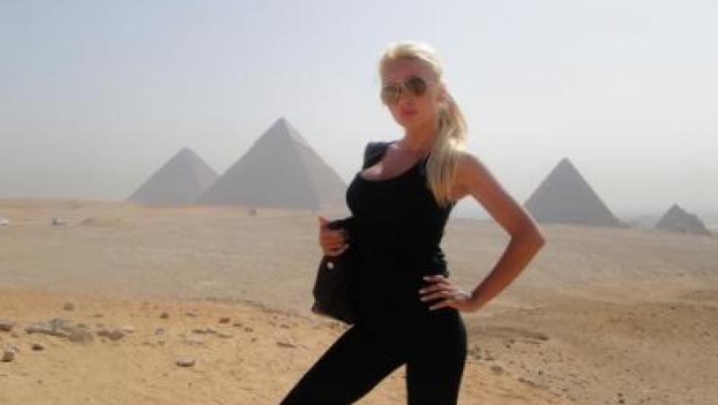 Sonia Trifan a vizitat Piramidele