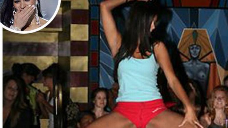 FOTO / Miss SUA, striptease profesionist la bara