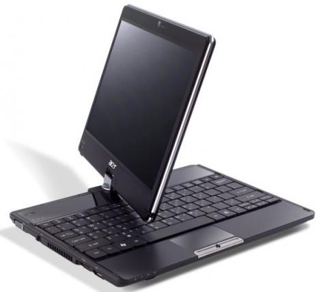 Laptop cu ecran rotativ de la Acer
