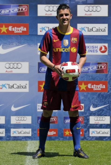 VIDEO David Villa, prezentat oficial la FC Barcelona