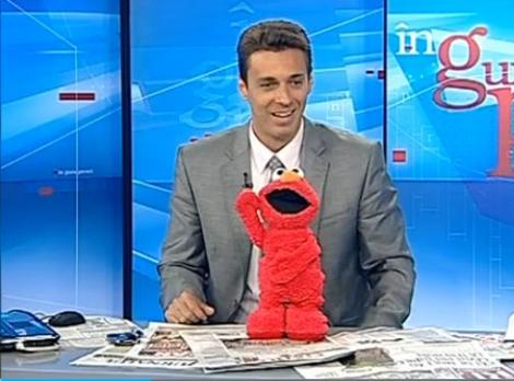 "Elmo", noua jucarie a lui Mircea Badea