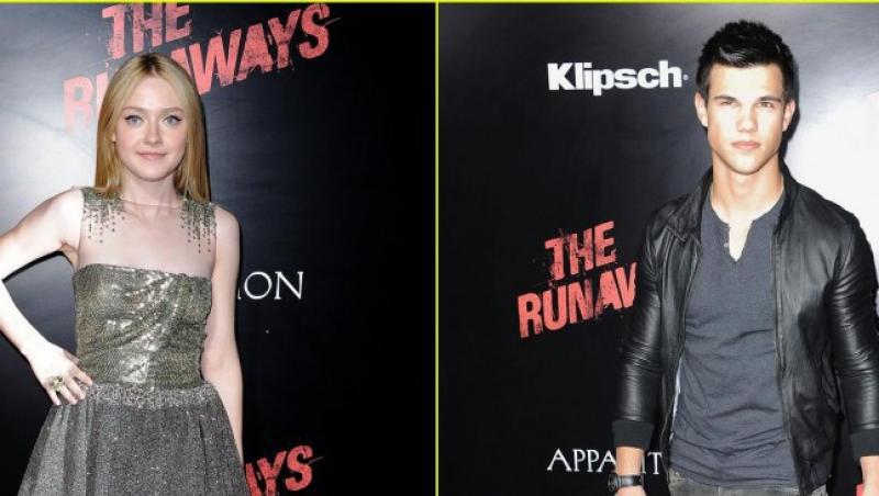 Taylor Lautner si Dakota Fanning, o noua iubire marca Twilight?