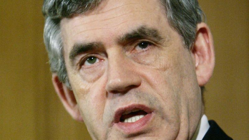 Imaginea costa: Gordon Brown ar putea castiga peste 80.000 de euro pe discurs