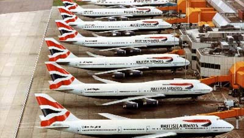 Insotitorii de zbor ai British Airways, in greva. Mai multe zboruri, anulate