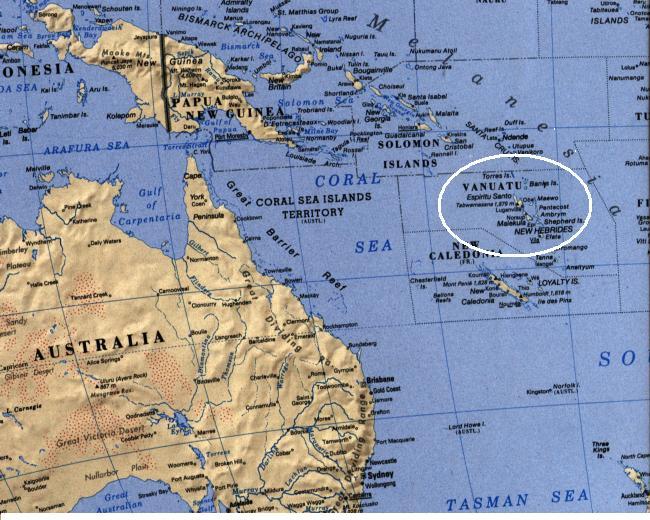 Cutremur puternic cu magnitudinea de 7.3 in Insulele Vanuatu