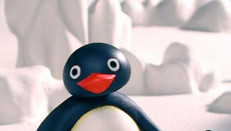 1 iunie cu mascota Pingu