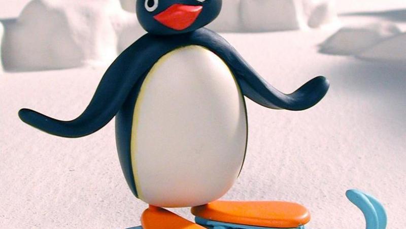 1 iunie cu mascota Pingu