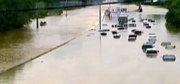 Inundatii devastatoare in Statele Unite