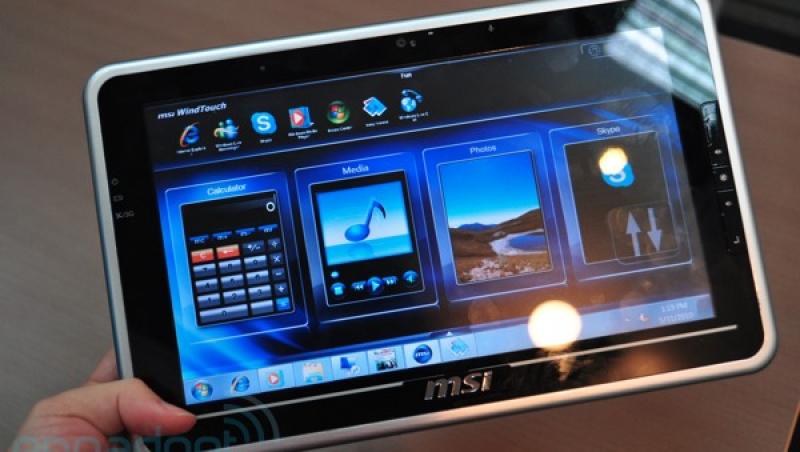 MSI WindPad 100, un nou rival pentru tableta  iPad