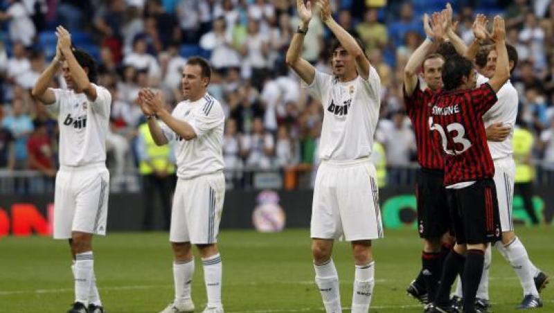 VIDEO / Contra a jucat in meciul dintre legendele lui Real Madrid si gloriile lui AC Milan
