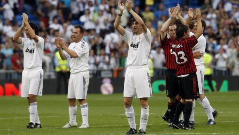 VIDEO / Contra a jucat in meciul dintre legendele lui Real Madrid si gloriile lui AC Milan