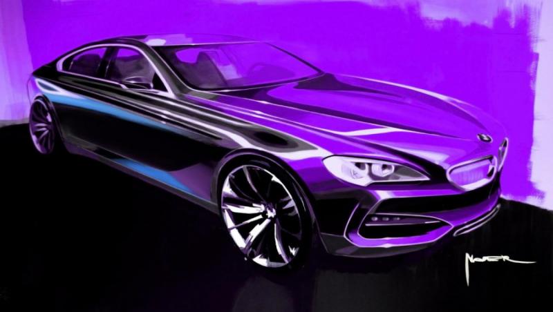 Eleganta feroce: BMW Gran Coupe Concept