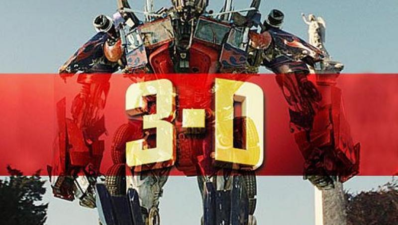 Transformers 3 va fi lansat in varianta 3D!