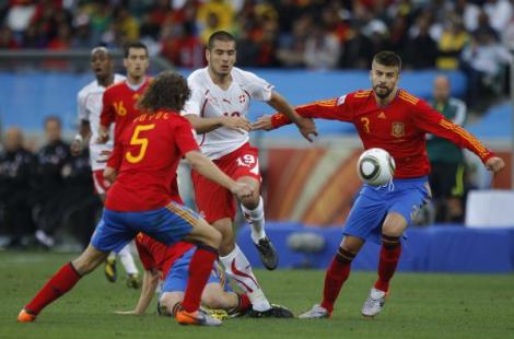 VIDEO Elvetia - Spania 1-0/ Ibericii, debut cu stangul