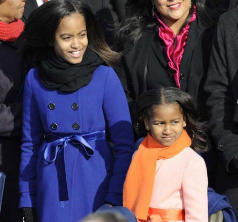 Malia si Sasha Obama, numite "Primele fiice ale modei"