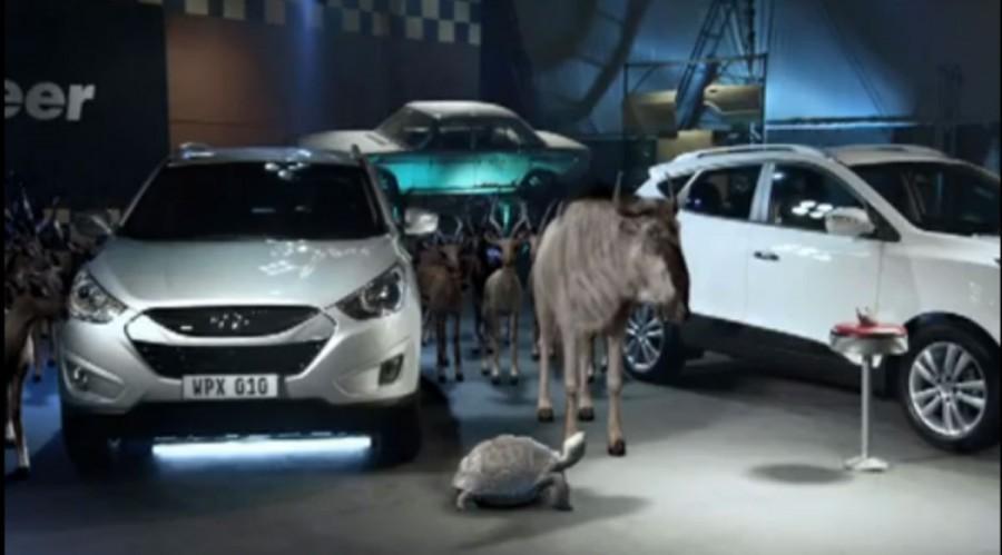 VIDEO / Emisiunea Top Gear, parodiata pentru o reclama la Hyundai: O antilopa gnu, in locul lui Clarkson